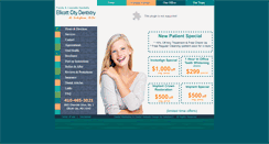 Desktop Screenshot of ellicottcitydentistry.com